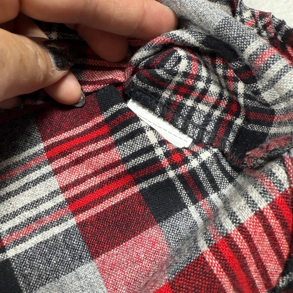 Pendleton Heritage Plaid Boyfriend Flannel Shirt Long Sleeve Gorpcore outdoor M - Picture 7 of 7